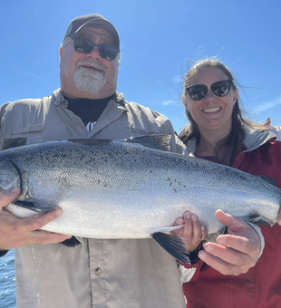 Nothing beats a day Salmon fishing in BC